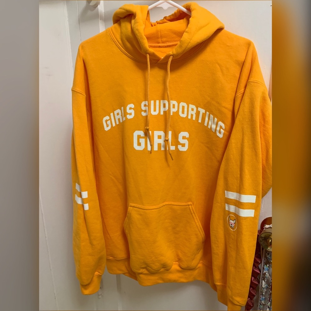 Adelaine Morin Girls Supporting Girls Hoodie